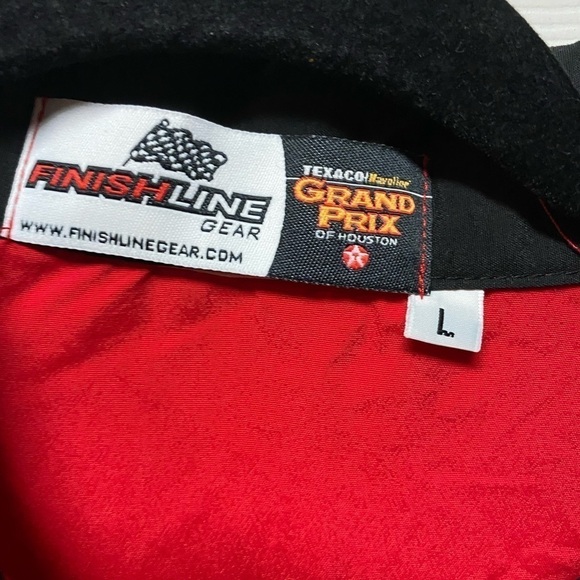 Finish line Texaco Havoline Grand Prix Of Houston Wind breaker Zip up Ja… - Picture 6 of 9